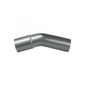 Powersprint - Coude 45degres Inox D45mm L200mm Ep1.5mm