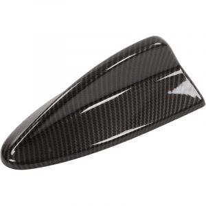 TONYSA Couverture d'antenne de nageoire de requin de style en fibre de carbone Base de signal radio de d&eacute;coration pour 3 s&eacute;ries E90 2005-2011