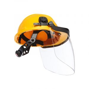 Climax - Casque de protection de travail avec visi&egrave;re en polycarbonate 436 / i