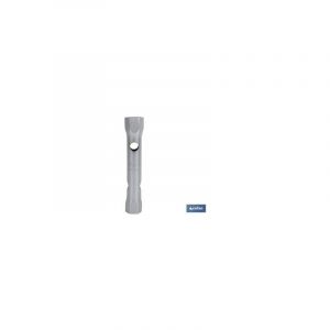 Clé à tube din 896 b de 12-13 avec double embout hexagonal en acier trempé
