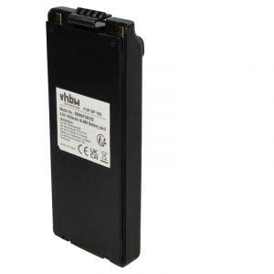 Vhbw - Batterie compatible avec Icom IC-F4, IC-F4TR, IC-F3S, IC-F4N, IC-F4S, IC-F4SW radio talkie-walkie (1800mAh, 9,6V, NiMH) - avec clip de ceinture
