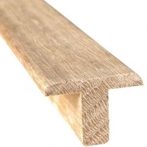 Barre de jonction Chêne l. 35mm Long. 2m Parquet Ep. 20mm Brut