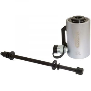 Kstools - Verrin de force creux hydraulique 20 t avec tige filetée