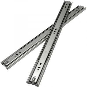 Glissi&egrave;res de tiroirs Coulisses pour charges lourdes softclose Coulisses &agrave; sortie totale 45mm 550mm 10X