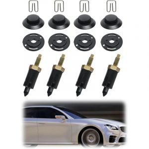 4 Set Fixations Support Couvre Moteur 2.0 HDI pour Citroen Berlingo C4 C5 Xantia Xsara 206 306 307 406 607 806 Expert Peu-geot 0137F6 13711 Clips