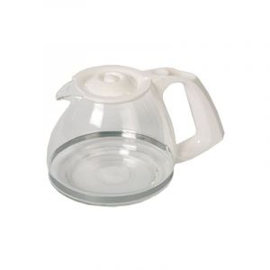 Verseuse blanche + couvercle ss-201807 - cafetiere Moulinex