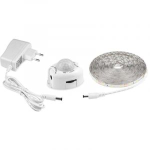 [JAMAIS UTILIS&Eacute;] Ruban Led Avec D&eacute;tecteur De Mouvements, Bande Led Flexible Autocollante,&Eacute;tanche IP65 Avec Alimentation 12V Barre Lumineuse Pour