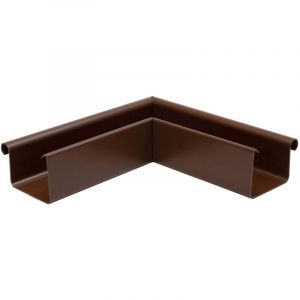 Equerre de chéneau 90 degrés en forme de caisson Angle extérieur, bourrelet pvc extérieur, pièce de raccordement Accessoires de gouttière, Made in