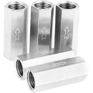 Clapet anti-retour d'air, 5 pièces en cuivre 1/4'' femelle fileté plein passage unidirectionnel clapet anti-retour de gaz compresseur dispositifs de