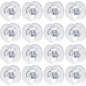60 Pcs Canette Machine a Coudre Bobines pour Machine à Coudre Canette Plastique Canettes Machine à Coudre pour Brother Singer Kenmore Janome la