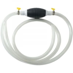 Pompe de transfert d'eau et de liquides 1,5 m - Pompe de transfert de carburant à siphon - Pompe de transfert de carburant manuelle Pour voitures,