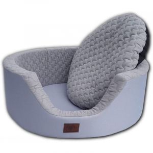 Viking Choice - Lit pour chien de luxe xxl - 90 x 30 cm - housse lavable - gris - lit pour chien canap&eacute; pour chien lit pour chien lit pour chien