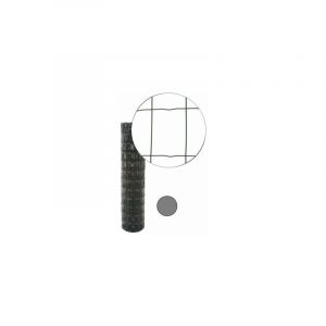 Grillage Soudé Gris Anthracite - jardimalin - Maille 100 x 75mm - 1,20 mètre