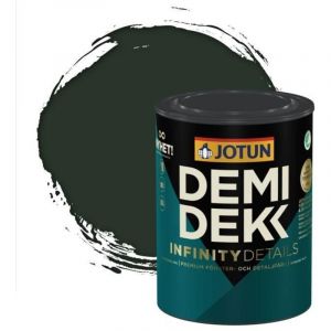 JOTUN - Peinture Bois, Lasure Opaque Satin&eacute;e - RAL 6009 - Vert Sapin - 0,75L