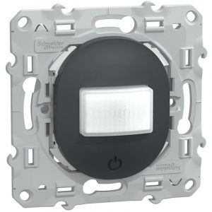 Schneider Electric - Ovalis - détecteur de présence et de mouvement - toutes charges - 3 fils - Anth (S340523)