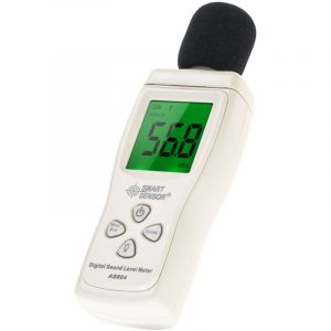 TONYSA SMART SENSOR AS804 Sonom&egrave;tre, Sonometre Num&eacute;rique Portable D&eacute;cibelm&egrave;tre Professionnel avec Affichage de R&eacute;tro-&eacute;clairage 30dB-130dB Haute