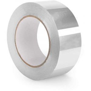 Ruban Adh&eacute;sif d'Aluminium - Scotch Isolant Thermique Professionnelle &ndash; 5cm x 50m - Rouleau Aluminium Adhesif Haute temp&eacute;rature de R&eacute;paration - Pour