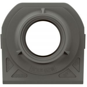 Embout presse-&eacute;toupe de remplacement pour bo&icirc;tier saillie &eacute;tanche Plexo 1 entr&eacute;e filetage ISO20 - anthracite - 069663L - Legrand