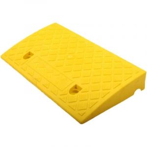 Rampes d'Acc&egrave;s en Caoutchouc Rampes pour Seuil de Porte Rampe de Fauteuil Roulant Rampes d'Acc&egrave;s pour Voiture Moto Rampe Durable 50 27 9cm