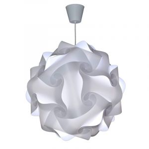 Jusch - diy Luminaire à Suspension - Lustre Chambre Prêt à Être Branché Abat-Jour à Suspendre au Plafond Pour Décoration Salon, Chambre Enfants, Ado,