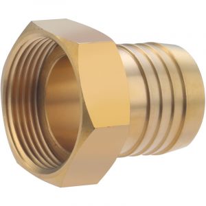 Noyon&thiebault - Raccord femelle laiton cannelé ptr ø sur crans 35.5 - tuy. pe Ø40 - Femelle 33x42