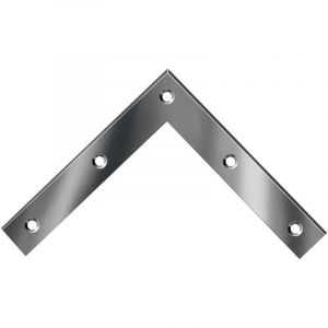 Vormann - Equerres L.100x100mm B.15mm S.1,5mm acier galva bleu. (Par 20)