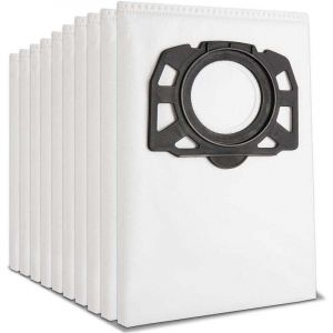 Lot de 10 sacs aspirateur pour K&auml;rcher 2.863-006.0, Sacs Aspirateur pour K&auml;rcher WD4 WD5 WD6 WD5P WD6P Premium MV4 MV5 MV6 p