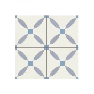 Carrelage imitation carreau ciment 45x45 cm TOSSA - 1,22 m&sup2;