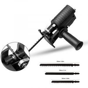 Perceuse &agrave; main transform&eacute;e en scie &eacute;lectrique scie sabre transform&eacute;e en scie &agrave; guichet t&ecirc;te de conversion outils &eacute;lectriques multifonctionnels pour