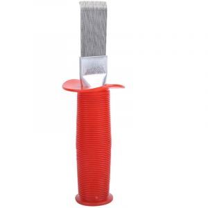 Peigne à Ailettes de Climatiseur en Acier Inoxydable, Peigne à Ailettes de Condenseur de Climatiseur Nettoyant pour Ailettes de Climatiseur Outils