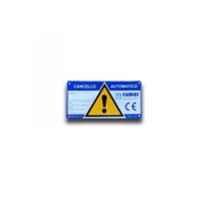 Plaque signalétique 2127l - Fadini