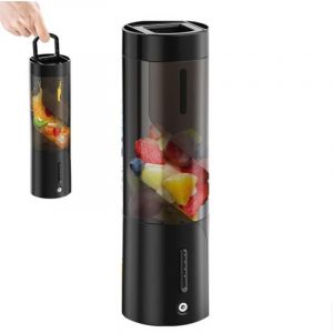 Blender portable - Mini blender - Blender nomade - Mini extracteur de jus - Appareil à smoothies - 450 ml - Pour milkshakes et smoothies, mini