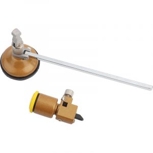 Coupe-Carreaux de Verre, Outils de Coupe de Verre, Outil de Coupe de Miroir, Compas de 40 Cm, Outils de Coupe de Verre en C&eacute;ramique Circulaire avec