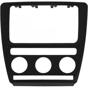 Cadre Radio Convient pour Skoda Octavia 2004-2010 Cadre de fa&ccedil;ade d'autoradio 2 DIN GPS Panneau de Remplacement Accessoires de Voiture Fa&ccedil;ade Cadre