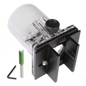 Support de rainurage 2 en 1 pour d&eacute;fonceuse &agrave; bois 65 mm