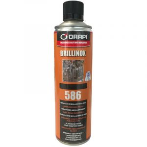 Orapi - Rénovateur inox Brillinox 586 Aerosol