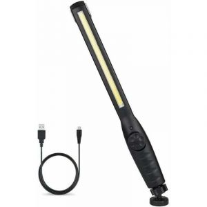 Jalleria - Baladeuse de chantier Lampe de Travail usb Rechargeable Lampe d'inspection cob Lampe,