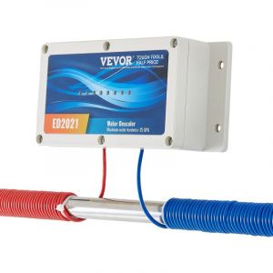 VEVOR Adoucisseur d&rsquo;Eau sans Sel Electronique pour Toute la Maison, Systeme de Detartrage pour lEau de Ville, Detartreur Durable Facile a Installer,