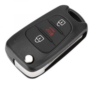 Coque de protection pour clé télécommande de voiture à 3 boutons, étui porte-clé adapté à kia Soul 2012 2013