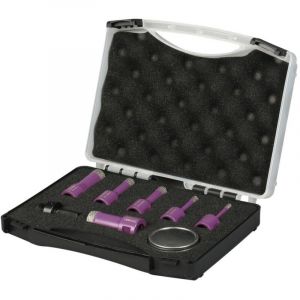[JAMAIS UTILISÉ] Coffret de 6 trépans diamant à sec 11101451 M14 D6-8-10-12-18-22mm