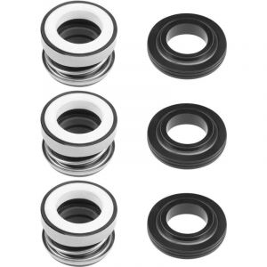 3pcs Garniture joint d'arbre mécanique pour pompe de spa de piscine 103-12