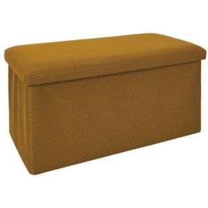 Banquette Coffre Pliable "Atome" 76cm Jaune