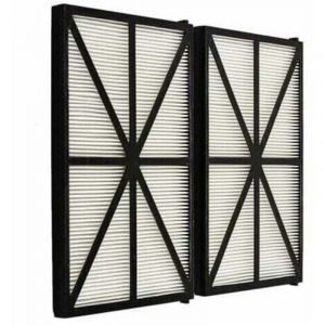 Lot de 2 panneaux filtres pour robot Tiger Shark &ndash; Finesse de filtration 5 microns &ndash; Compatible Aqua Vac et E Vac &ndash; Nettoyage optimal - RCX70101PAK2