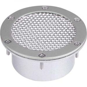 Entr&eacute;es d'air de Voiture, Entr&eacute;e d'air de Pare-Chocs de Grille de Conduit d'air de Voiture de Course Universelle pour Prise d'air Froid (Argent)