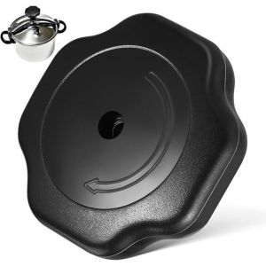 CCYKXA Bouton De Couvercle Autocuiseur En Bak&eacute;Lite Noir Accessoire De Remplacement S&eacute;Curis&eacute; Pour Poign&eacute;Es Casserole Usage Domestique Facile &Agrave;