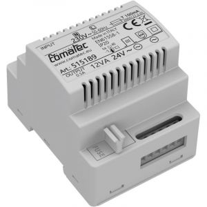 TBD201224F4 Alimentation rail din 24 v/ac 0.5 a 12 va Contenu 1 pc(s) S473272 - Comatec