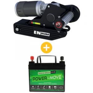 Pack Déplace-caravane + Batterie Lithium - Déplace-caravane Em203 - Enduro