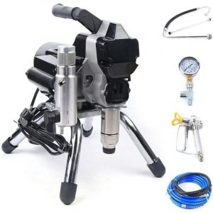 Gojoy - Pulvérisateur de Peinture sans air 2200 w 2,5 l/Min 3000 psi avec Tige d'extension 50 Hz Airless Paint Spray 220 v Pistolet pulvérisateur à