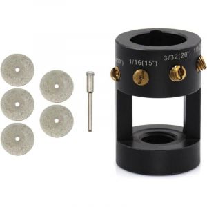 Aluminium Tungsten Electrode Sharpener Grinder TIG Welding Tool,Outil de soudage TIG &agrave; t&ecirc;te Multi-Angle, aff&ucirc;teur d'&eacute;lectrode de broyeur en tungst&egrave;ne