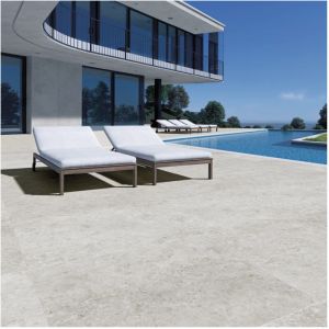 Carrelage grès cérame effet pierre JURA Mosaïque 5x5 cm Gris clair - Naturel - boîte de 0.44 m2 - Mosaïque 5x5 cm Gris clair - boîte de 0.44 m2 - Mos